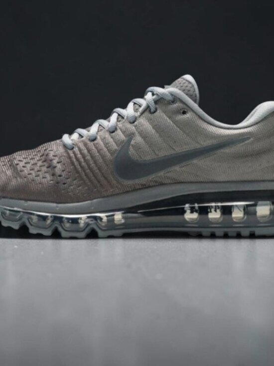 Nike Air Max 2017 Mens Running/Lifestyle Shoes \'Cool Grey\' 849559 008 (NEW) main image 4